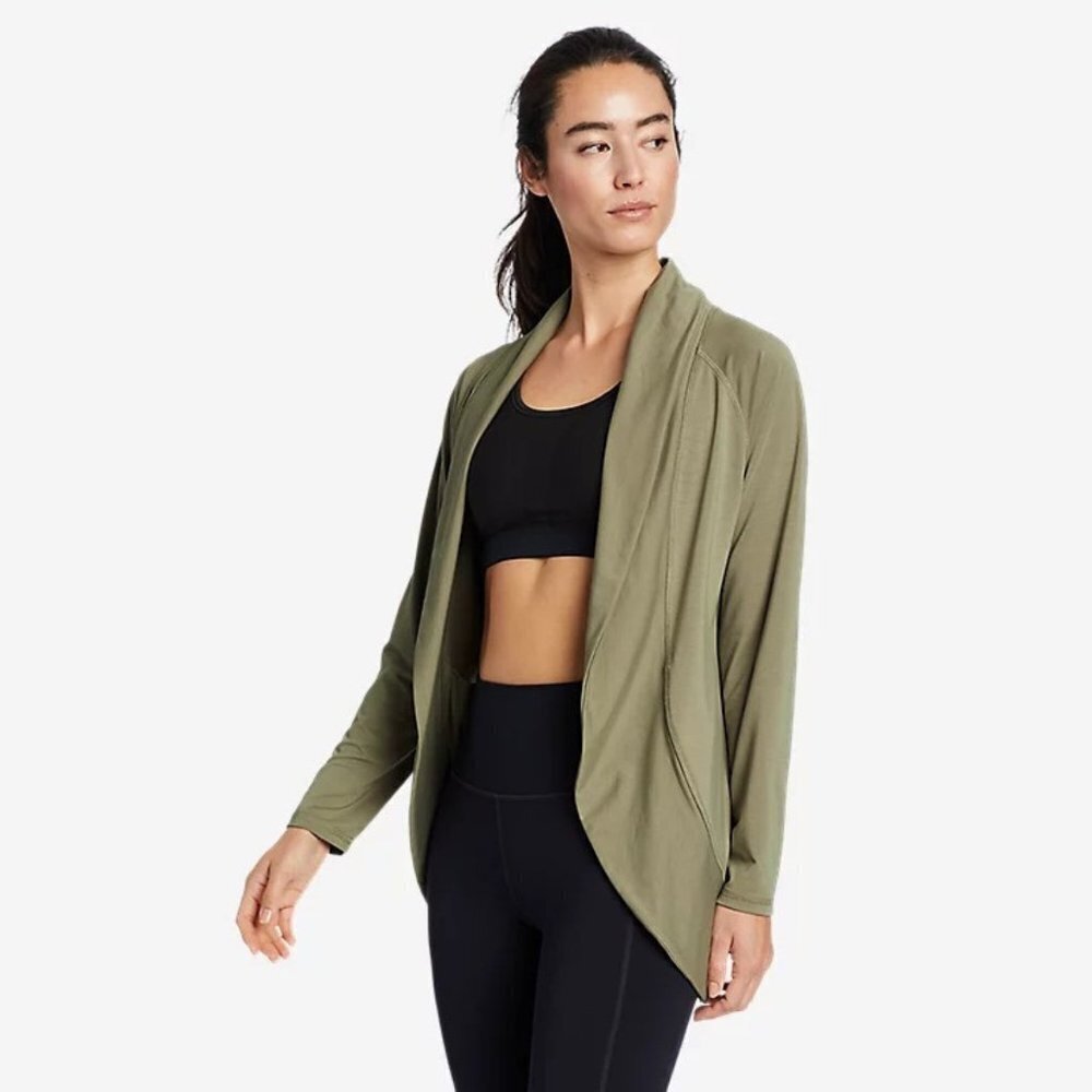 Eddie Bauer Women's Eucalyptus Versatrex Wrap - XL